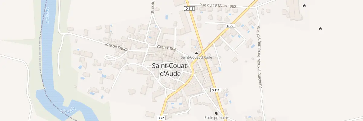 Plan du 100 Le Village à Saint-Couat-d’Aude