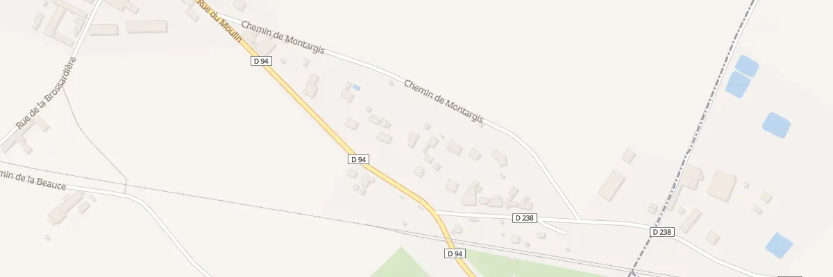 Plan du 43 Rue du Moulin à Mignères