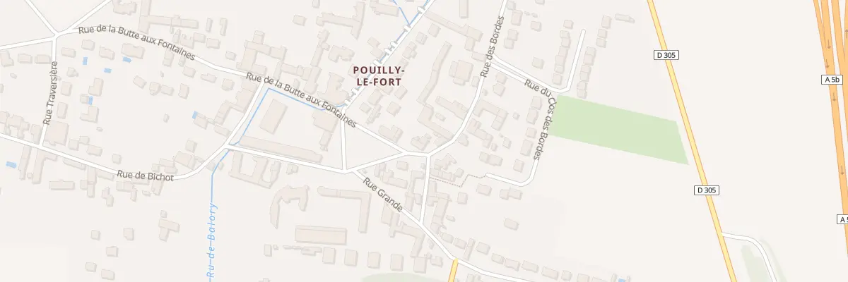 Plan du 4 Rue de la Butte aux Fontaines à Vert-Saint-Denis