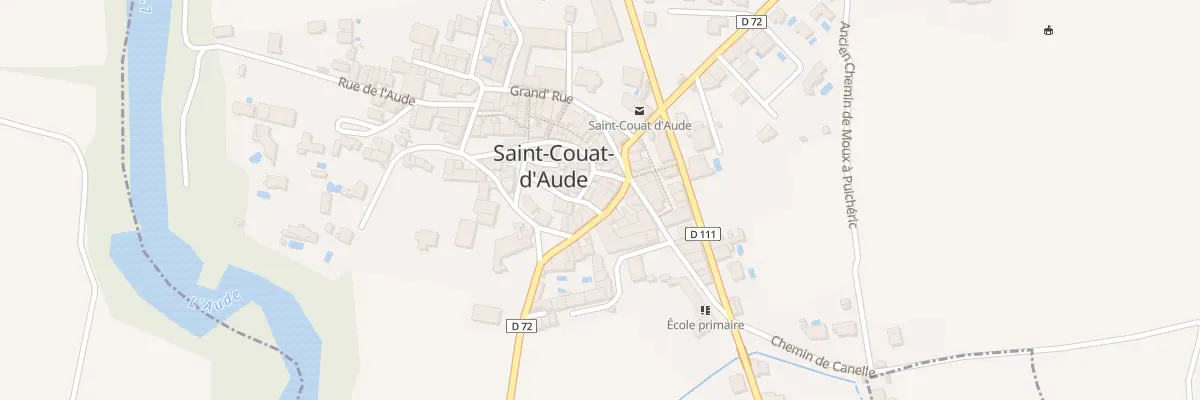 Plan du 83 Le Village à Saint-Couat-d’Aude
