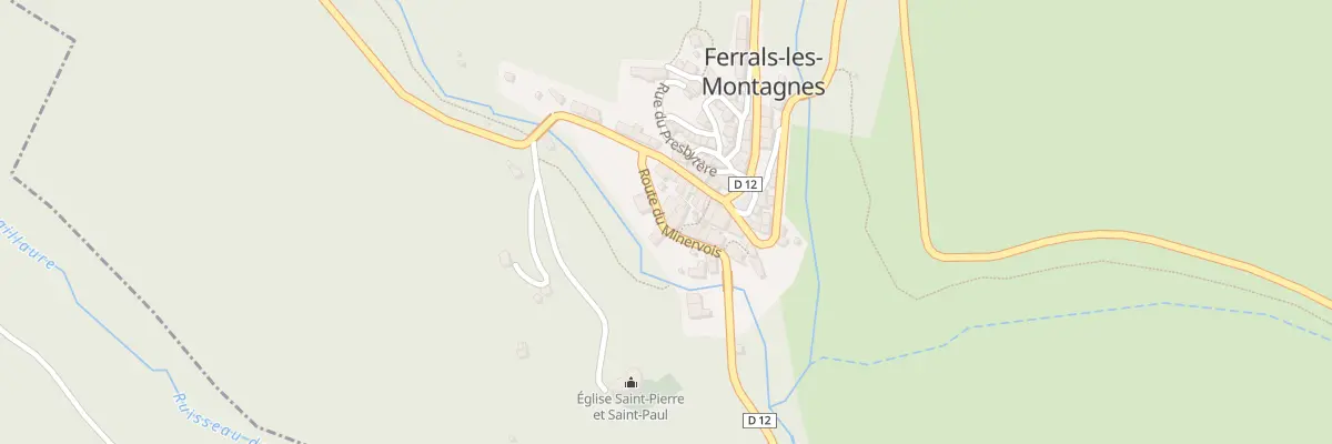 Plan du 5031 Le Village à Ferrals-les-Montagnes