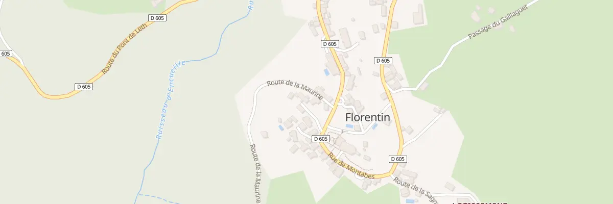 Plan du 5004 Florentin à Florentin-la-Capelle