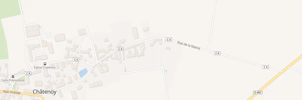 Plan du 29B Rue de la Mairie à Châtenoy