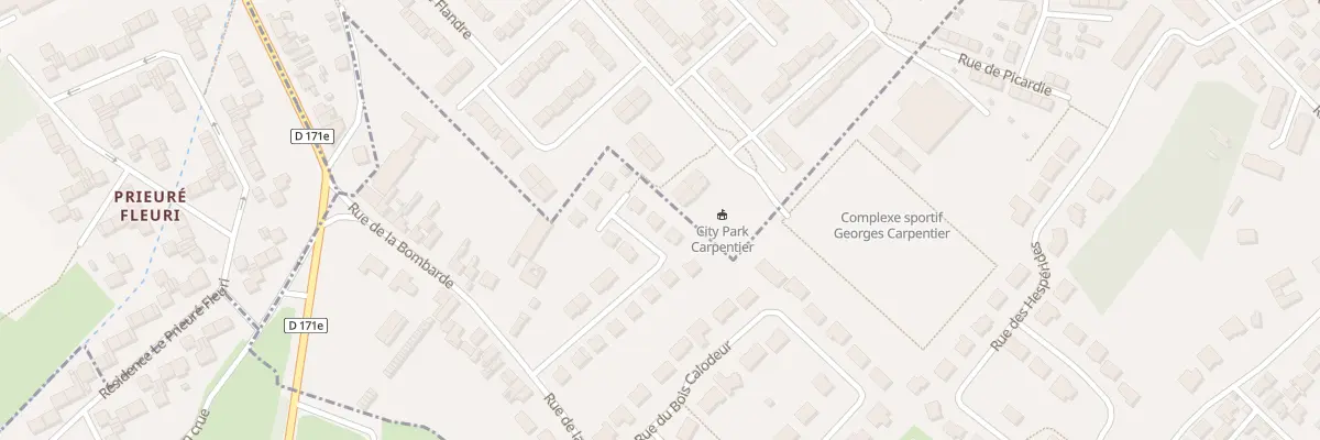 Plan du 20 Rue de l’Arc En Ciel à Verquin