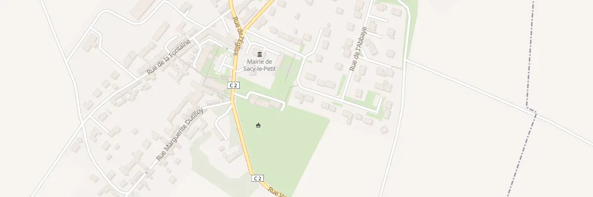 Plan du 1 Rue du Parc à Sacy-le-Petit