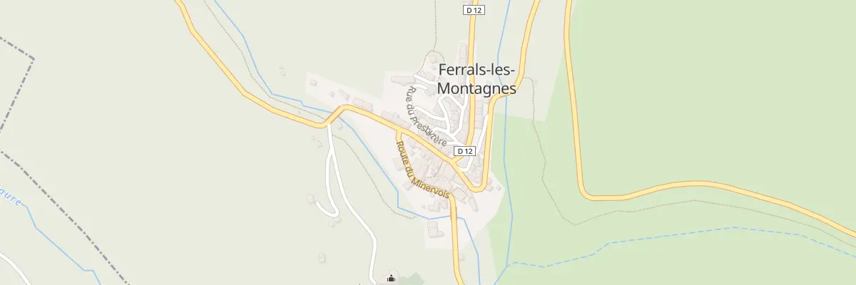 Plan du 5008 Le Village à Ferrals-les-Montagnes