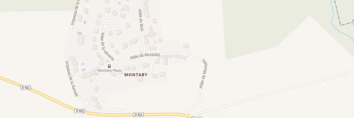 Plan du 12A Montaby à Mortefontaine