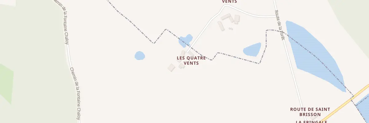 Plan du 5190 Les Quatre Vents à Saint-Martin-sur-Ocre
