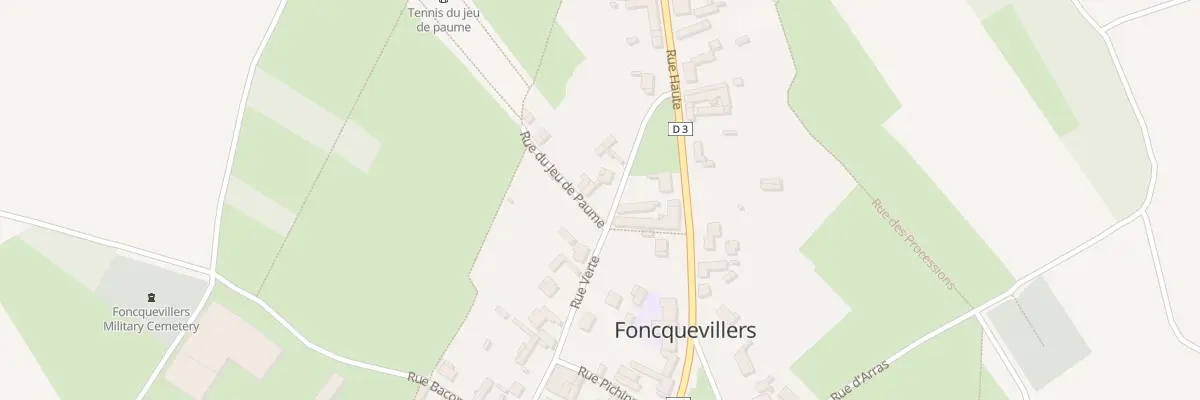 Plan du 17 Rue Verte à Foncquevillers
