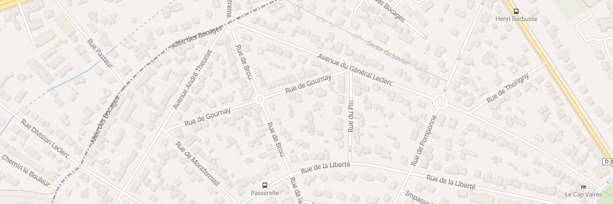 Plan du 9B Rue de Gournay à Vaires-sur-Marne