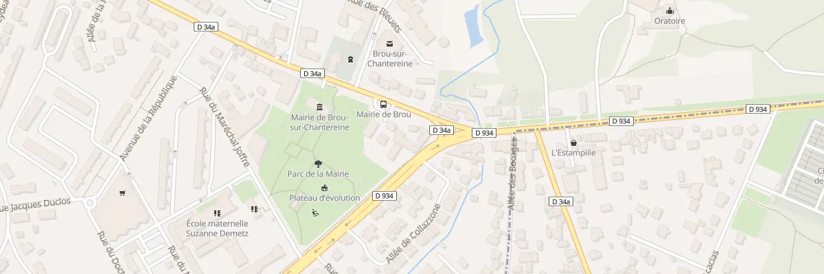 Plan du 17 Av Victor Thiébaut à Brou-sur-Chantereine