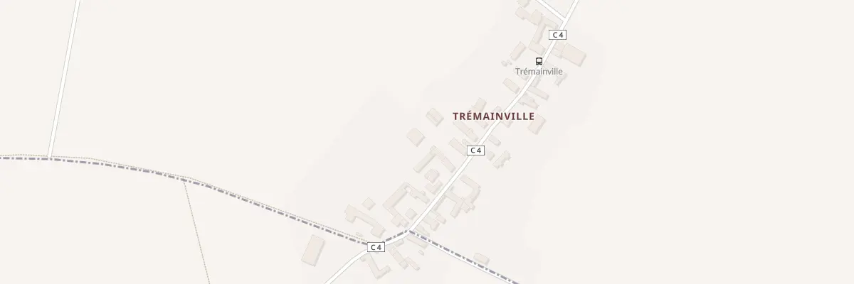 Plan du 22 Trémainville à Chenou