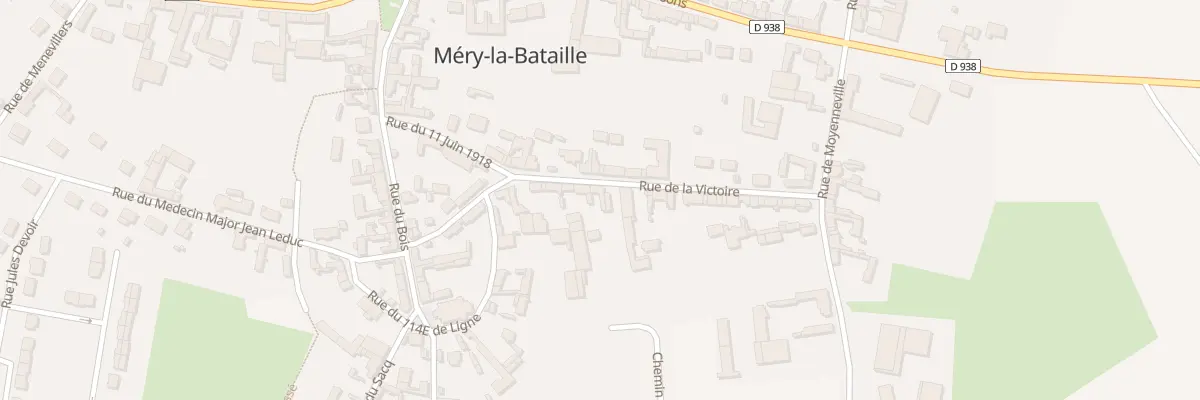Plan du 14 Rue de la Victoire à Rieux