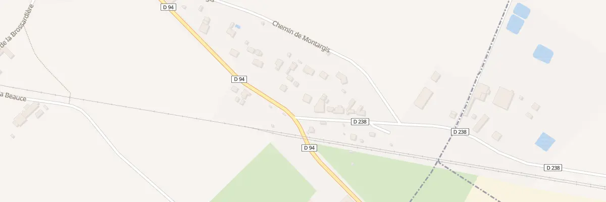 Plan du 1 Rue de la Gare à Mignères