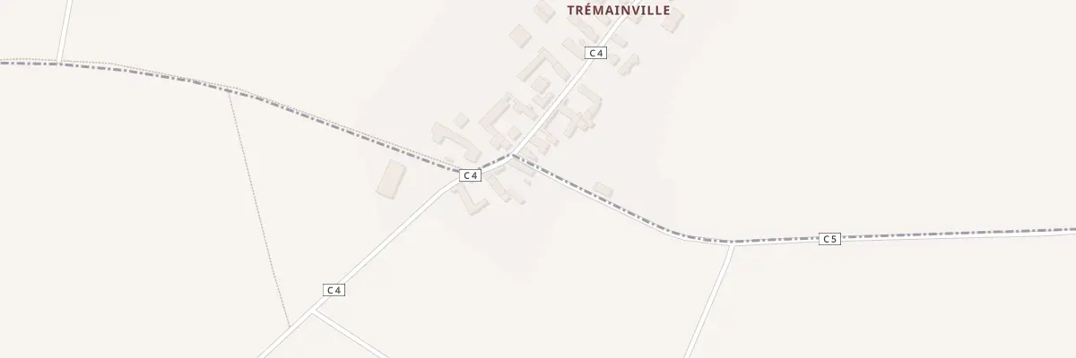 Plan du 17 Tremainville à Mondreville