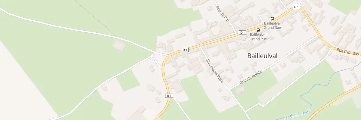 Plan du 19 Gr Grand Rue à Bailleulval