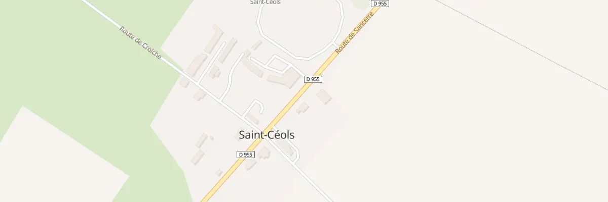 Plan du 4 Rte de Sancerre à Saint-Céols