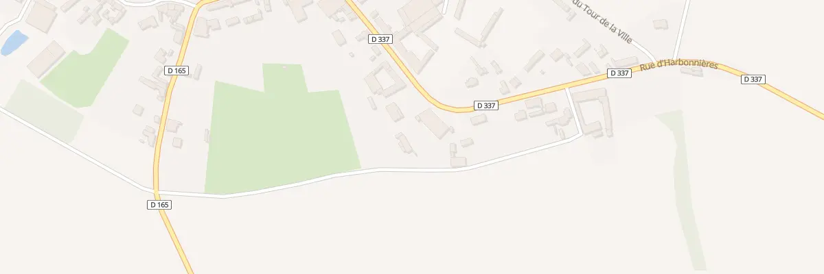 Plan du 22 Rue d’Harbonnières à Bayonvillers