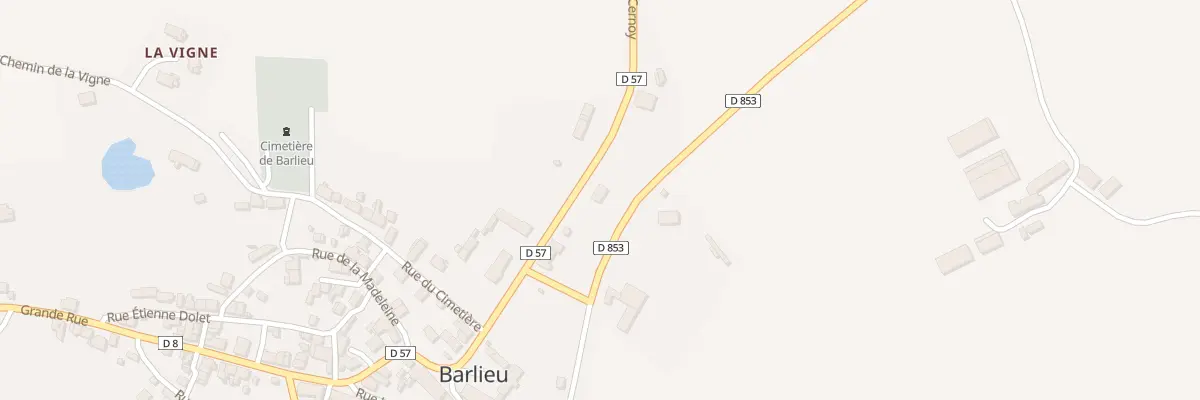 Plan du 12 Rte de Cernoy à Barlieu