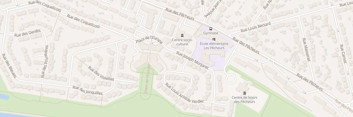 Plan du 6 Rue Joseph Monjaret à Vaires-sur-Marne