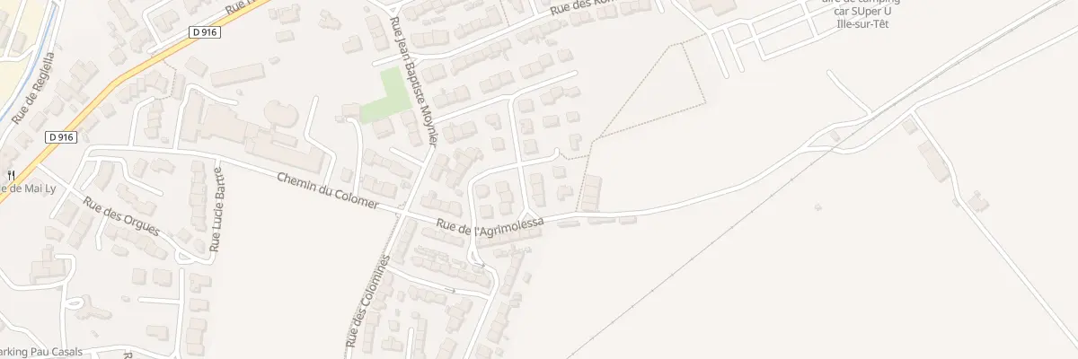 Plan du 6 Rue des Micocouliers à Ille-sur-Têt