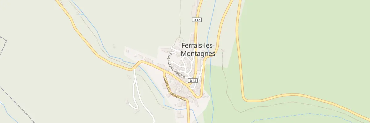 Plan du 5013 Le Village à Ferrals-les-Montagnes