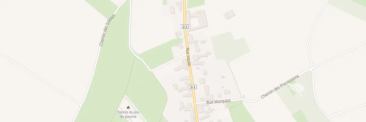 Plan du 37 Rue Haute à Foncquevillers
