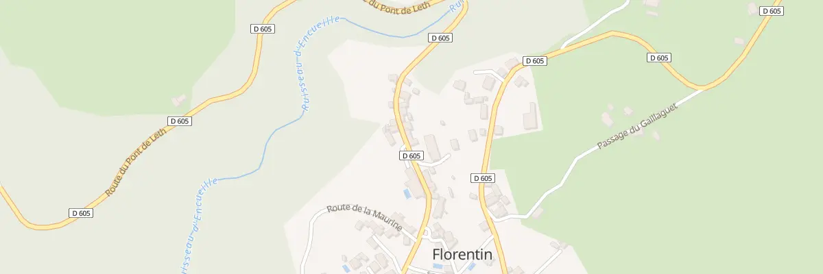 Plan du 5018 Florentin à Florentin-la-Capelle