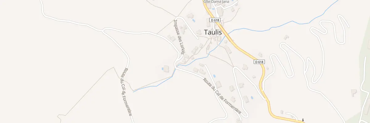 Plan du 10 Rue des rocailles à Taulis