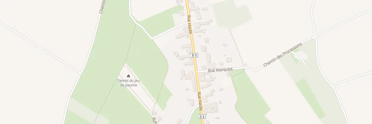 Plan du 27 Rue Haute à Foncquevillers