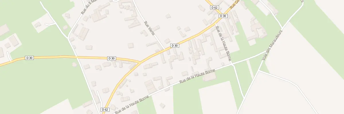 Plan du 33 Rue Georges Camus à Berles-au-Bois