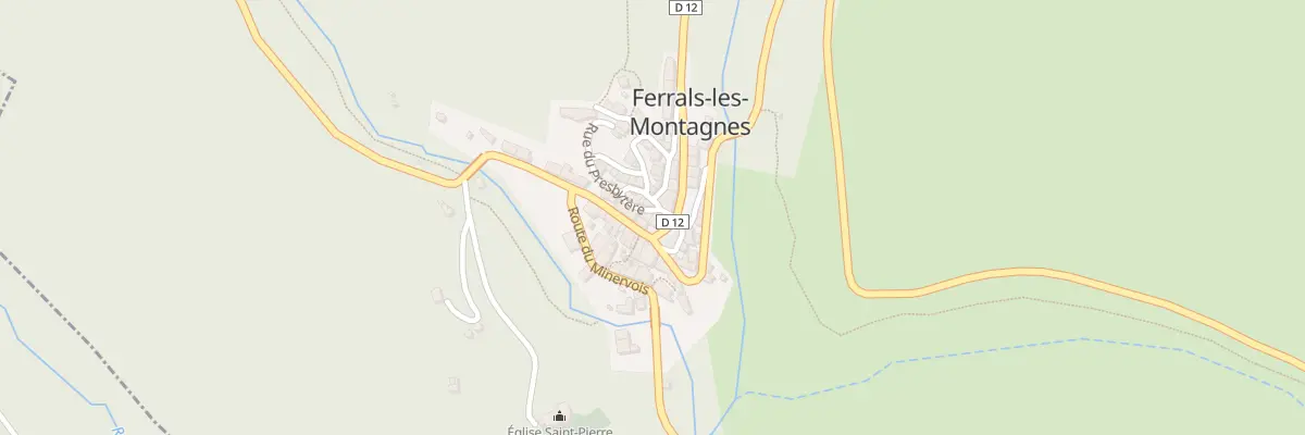 Plan du 5010 Le Village à Ferrals-les-Montagnes