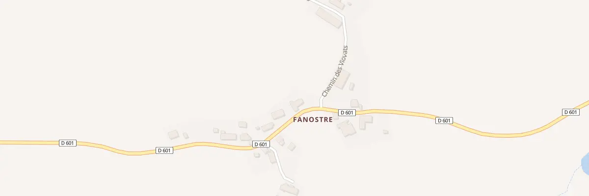 Plan du 5067 Fanostre à Avèze