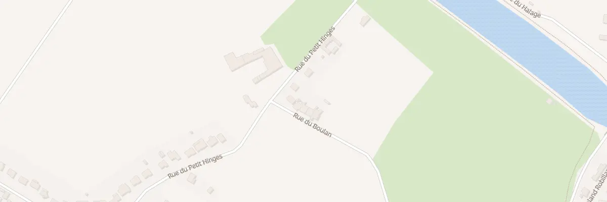 Plan du 39 Rue de Boulan à Hinges