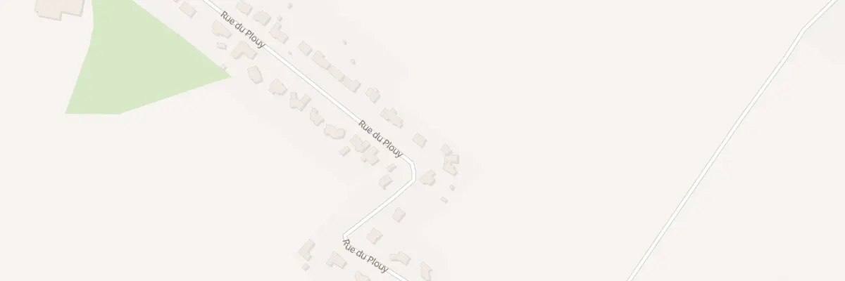 Plan du 525 Rue du Plouy à Hinges
