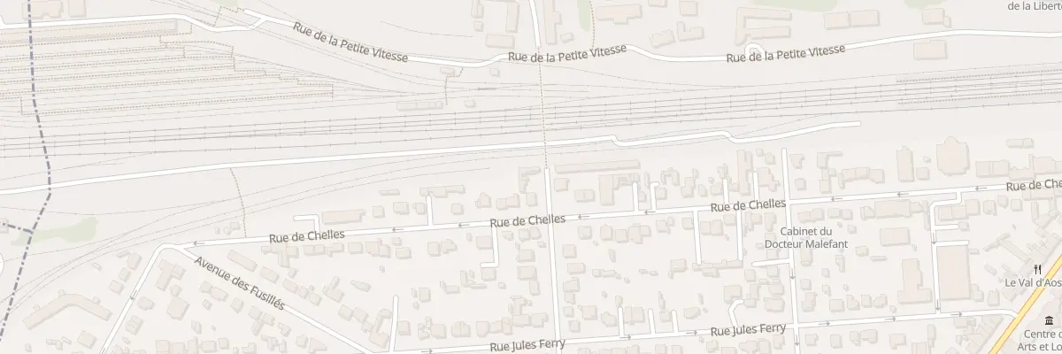 Plan du 2 Rue François Coppée à Vaires-sur-Marne