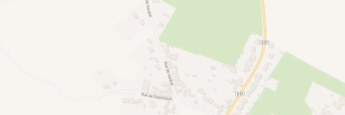 Plan du 22 Rue de Verdrel à Servins