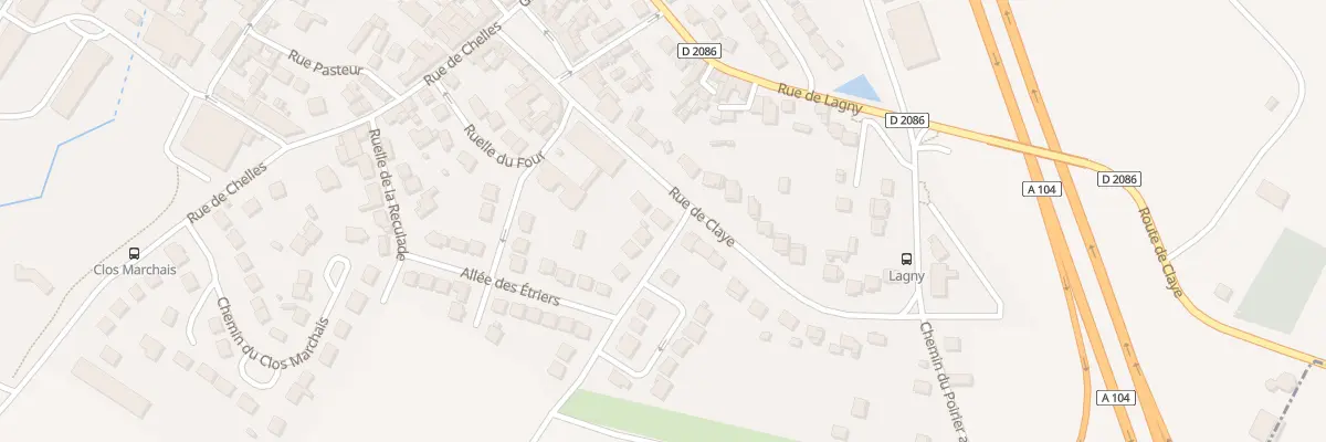 Plan du 16 Rue de Claye au Pin