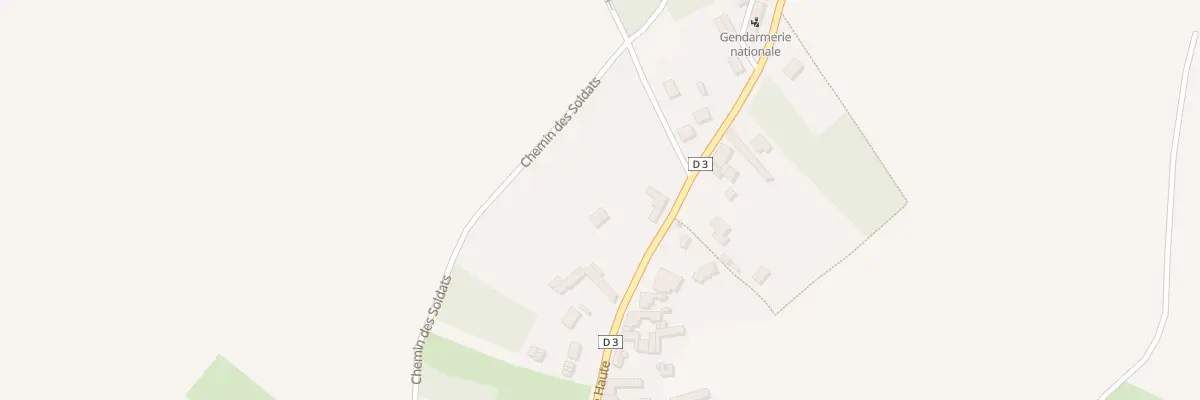 Plan du 57 Rue Haute à Foncquevillers