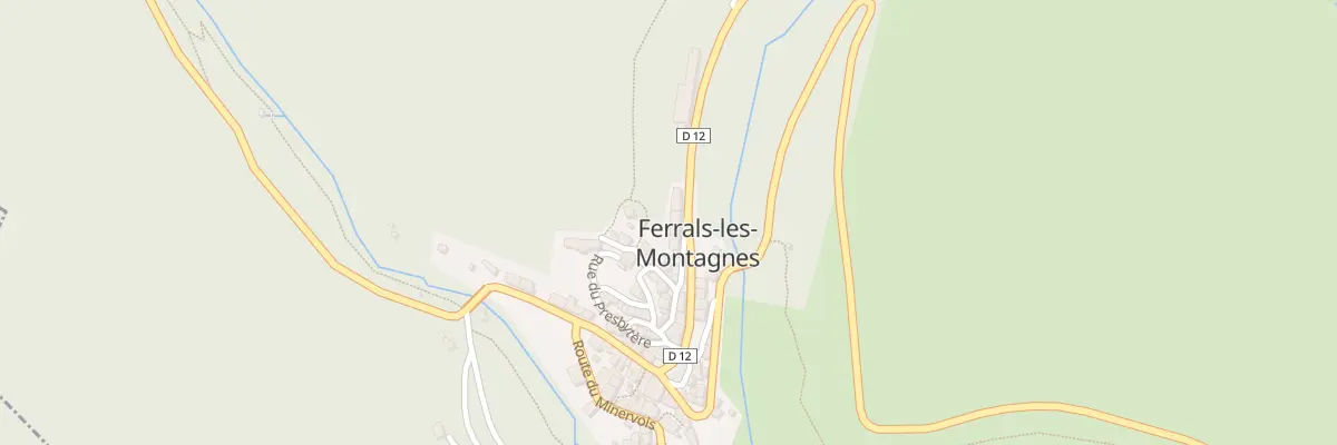 Plan du 15 Rte de la Montagne Noire à Ferrals-les-Montagnes