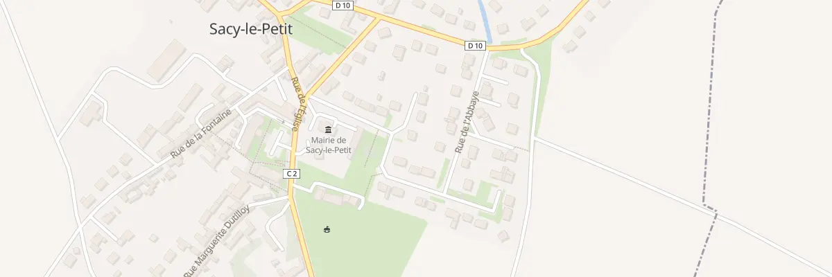Plan du 4 Imp du Puits à Sacy-le-Petit