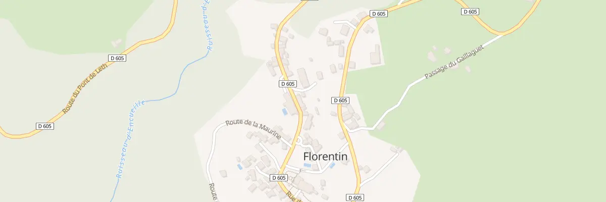 Plan du 279 Rue de Montabes à Florentin-la-Capelle