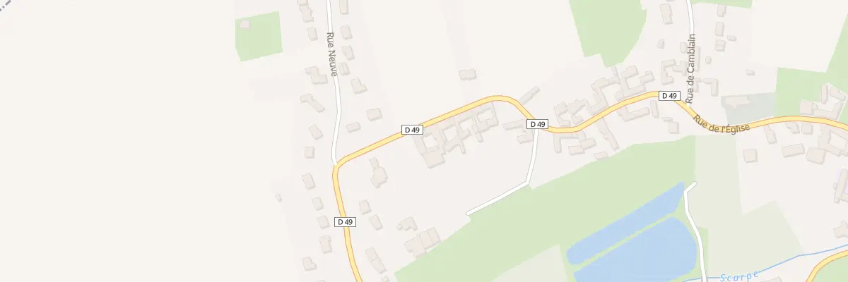 Plan du 25 Rue du Général de Gaulle à Frévin-Capelle