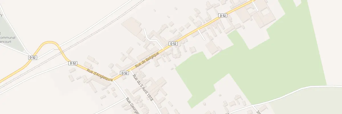 Plan du 16 Rue de Belgique à Dernancourt