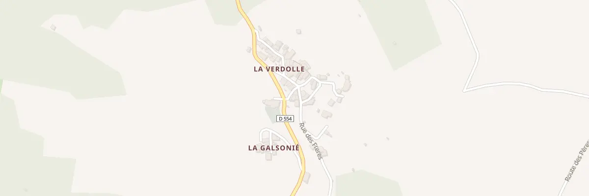 Plan du 5125 La Verdolle à Laval-Roquecezière