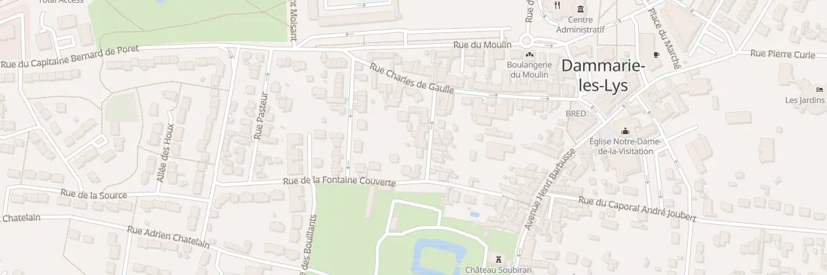 Plan du 42 Rue Ernest Guillard à Dammarie-les-Lys