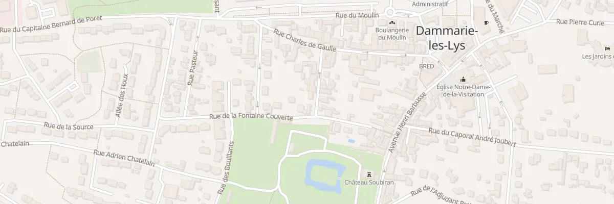 Plan du 140 Rue La Fontaine Couverte à Dammarie-les-Lys