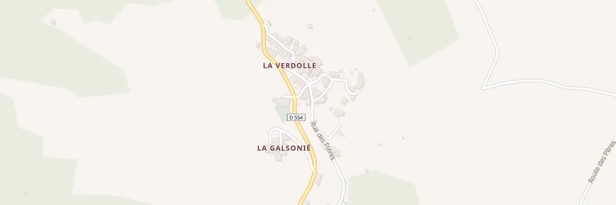 Plan du 5124 La Verdolle à Laval-Roquecezière