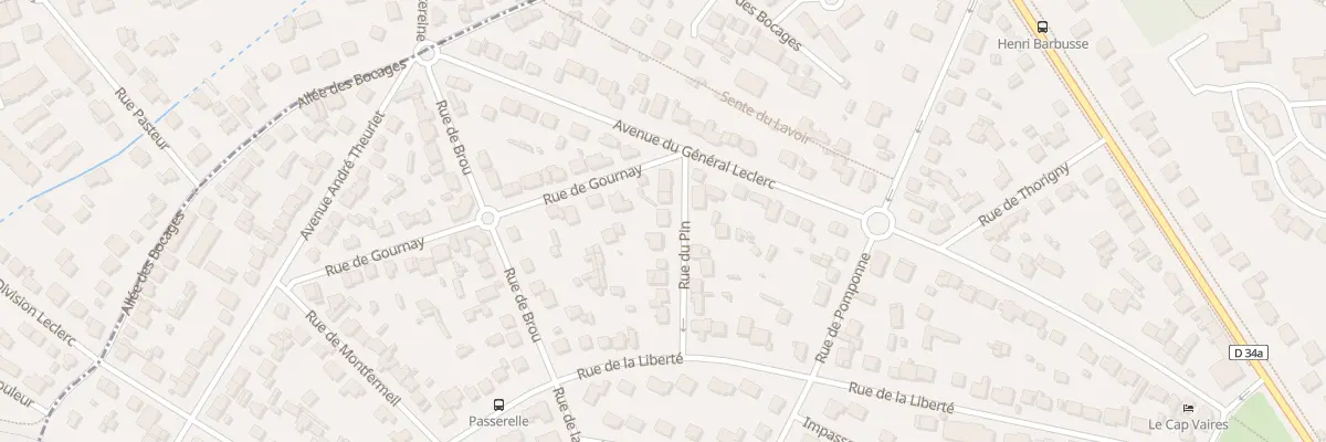 Plan du 8 Rue du Pin à Vaires-sur-Marne