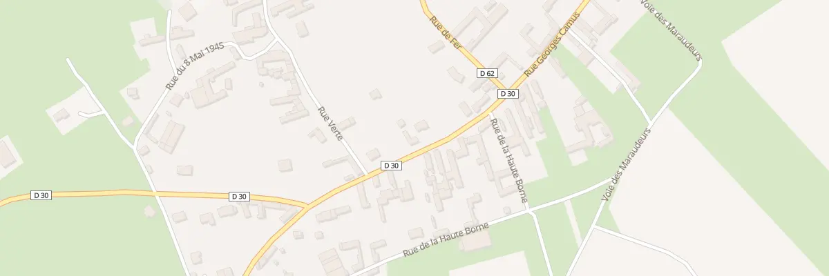 Plan du 12 Rue Georges Camus à Berles-au-Bois